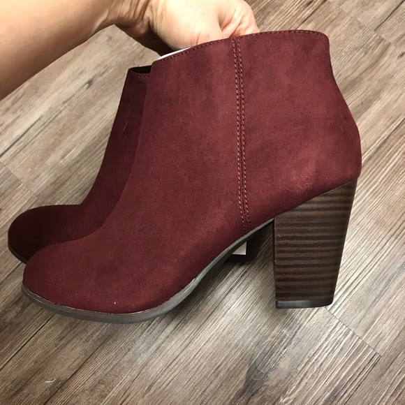 old navy suede ankle boots